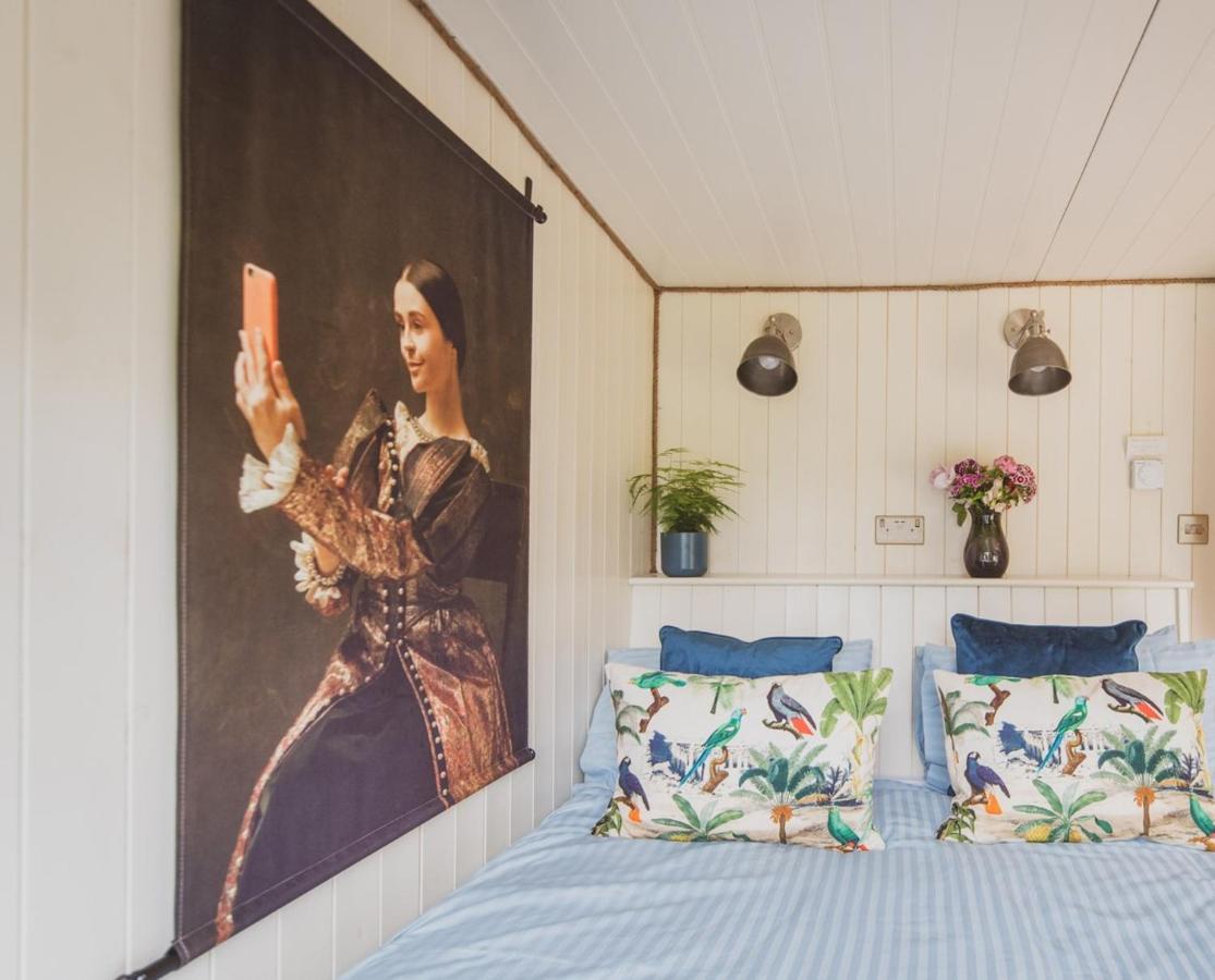 Hidden Wood Glamping And The Hideaway Cabin وارمينستر المظهر الخارجي الصورة
